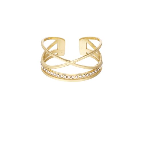 ring goud Twisted Ring goud