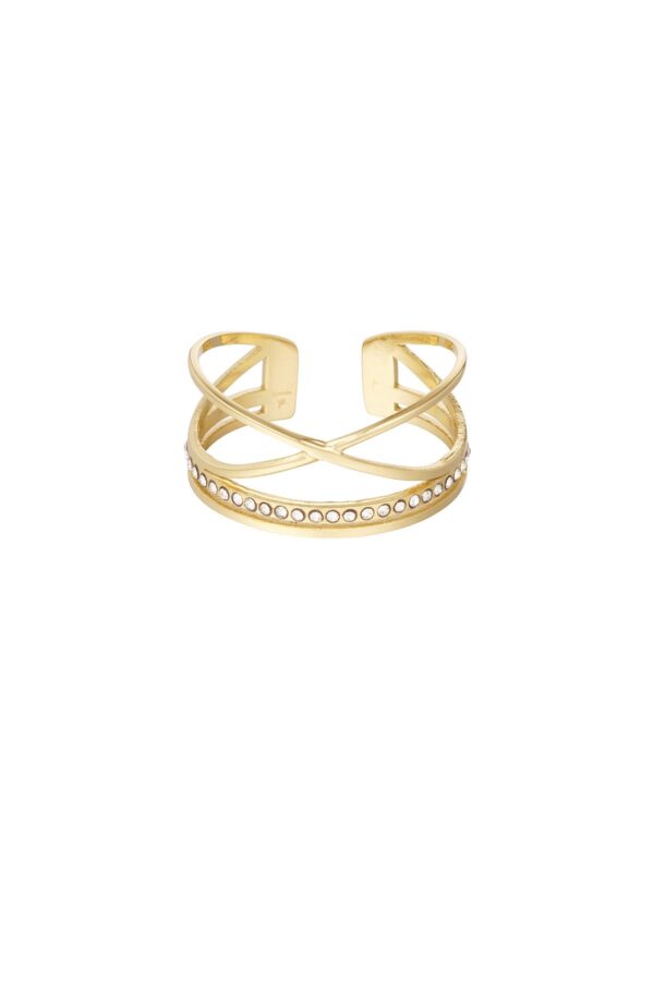 ring goud Twisted Ring goud